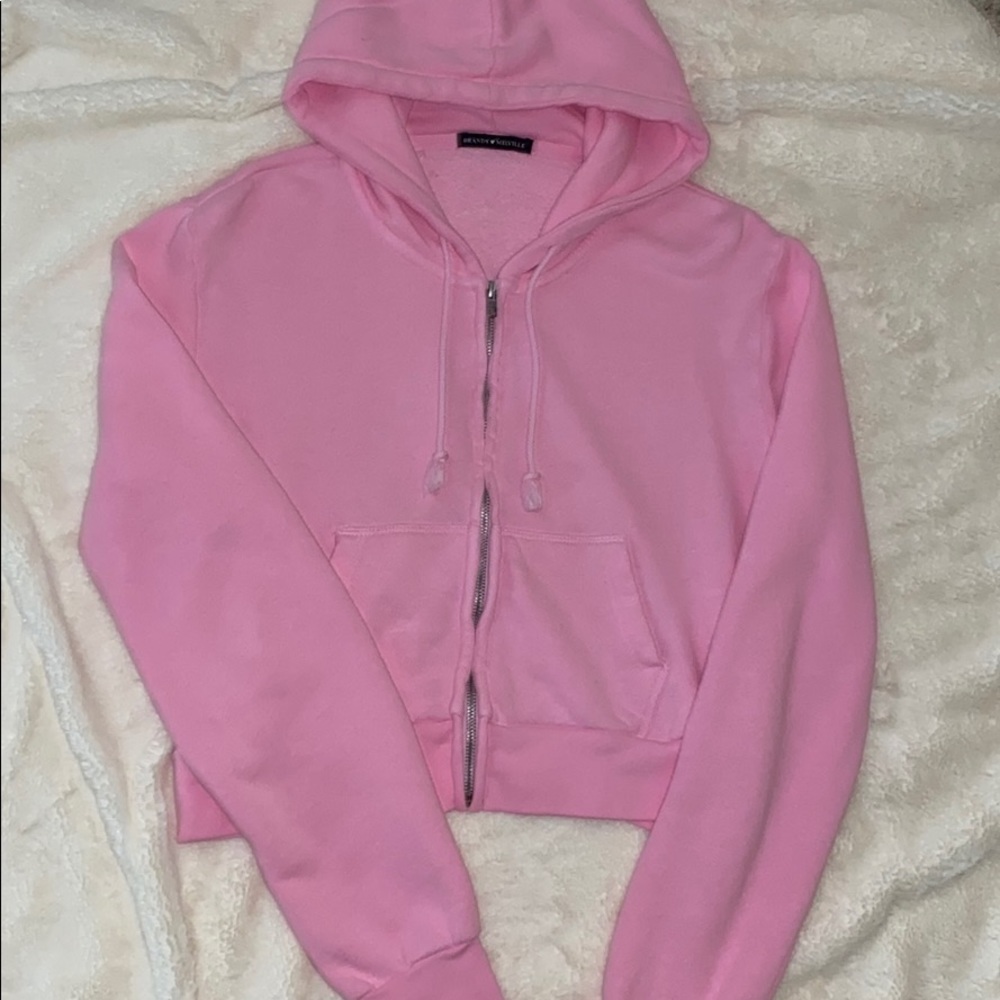 Brandy Melville Bubblegum Crystal Hoodie